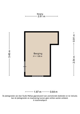 Floorplan - Lingedijk 203, 4163 LK Oosterwijk